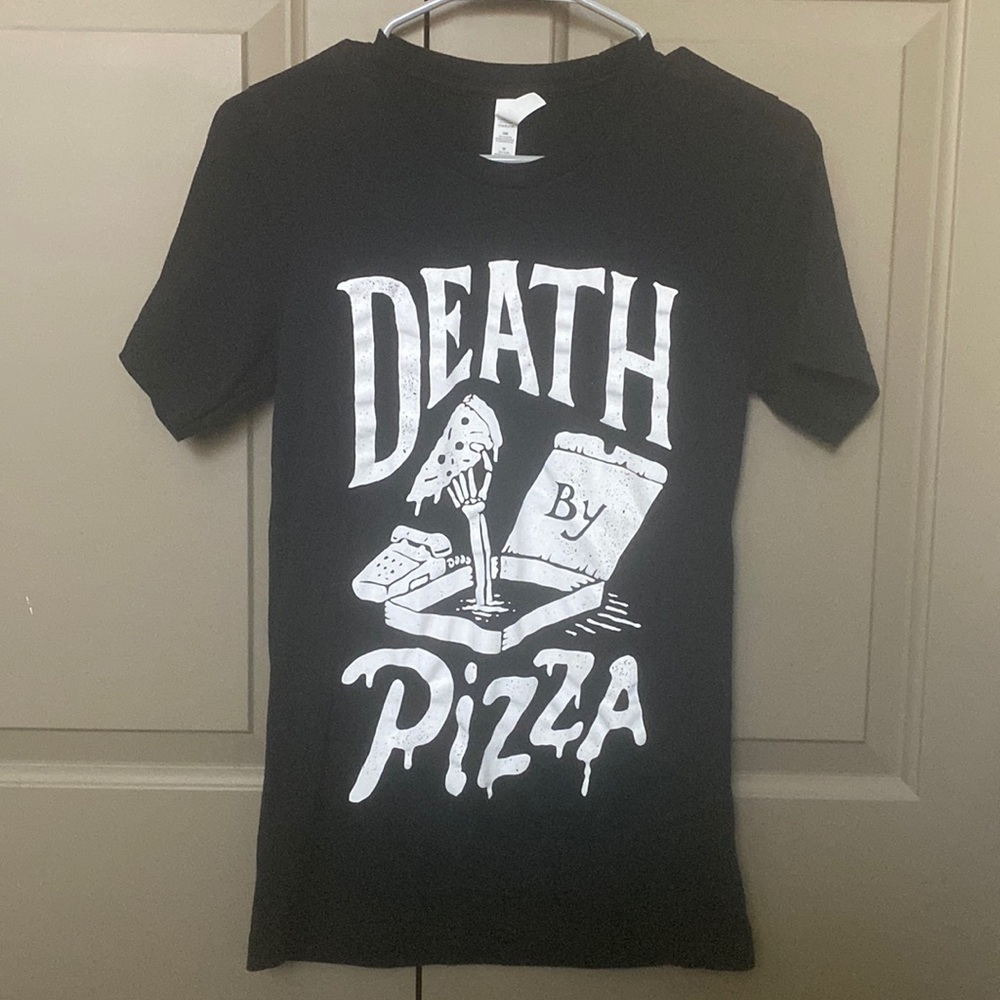 Death by pizza shirt